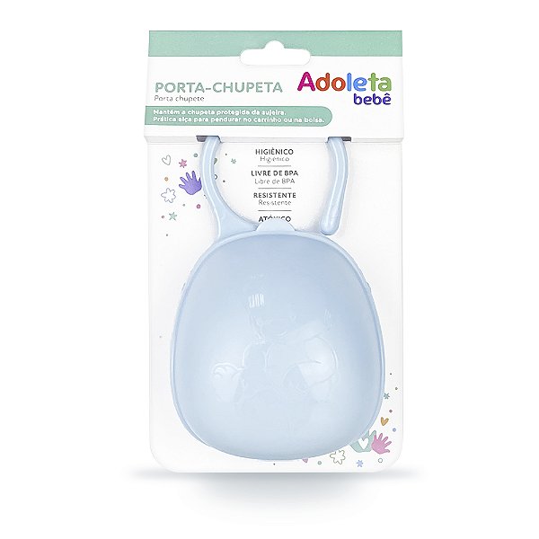 PORTA CHUPETA ADOLETA AZUL