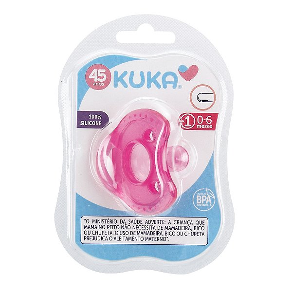 CHUPETA KUKA SOFT COMFORT ROSA