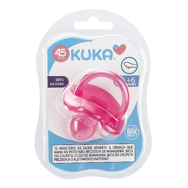 CHUPETA KUKA SOFT ORTO ROSA