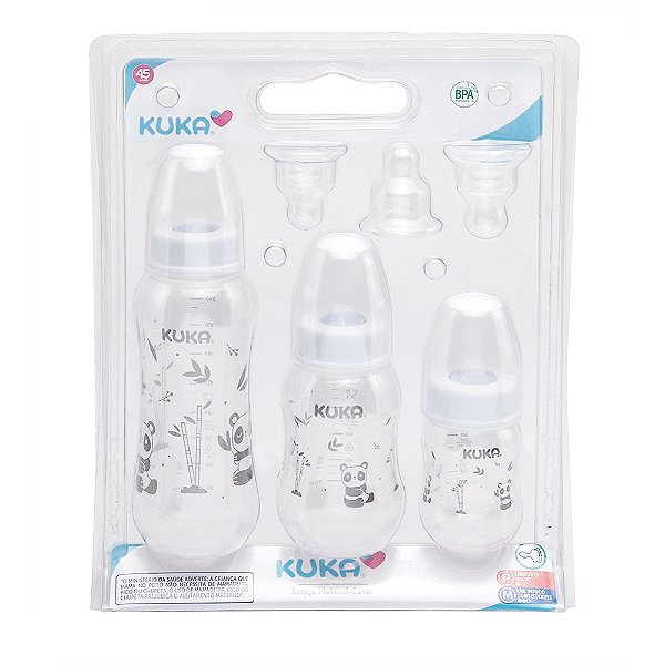 KIT MAMADEIRA KUKA NATURAL BRANCO