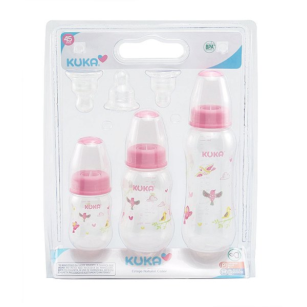 KIT MAMADEIRA KUKA NATURAL ROSA
