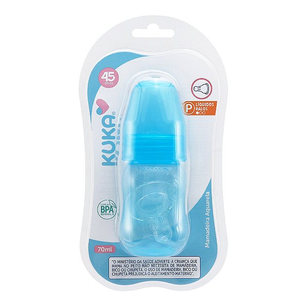 MAMADEIRA KUKA NATURAL AQUARELA - 70ml AZUL