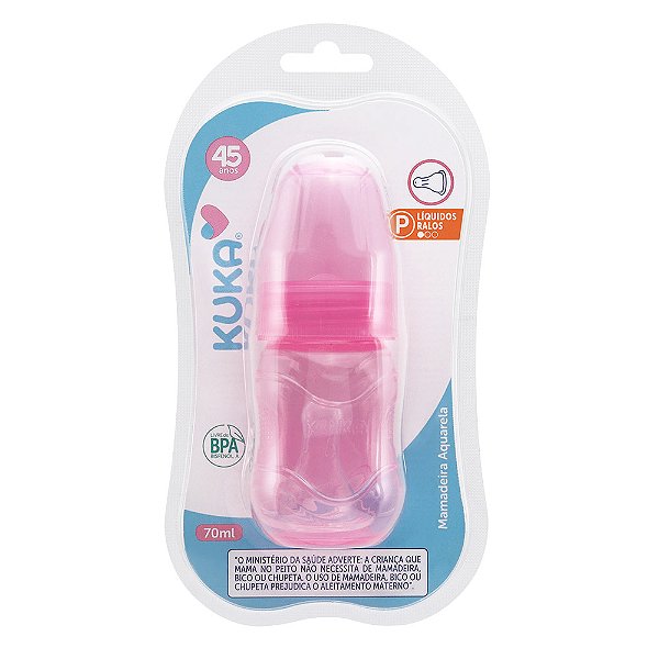 MAMADEIRA KUKA NATURAL AQUARELA - 70ml ROSA
