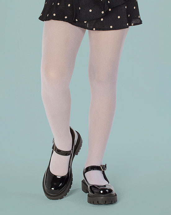 MEIA CALÇA DUCK - FIO 20 BRANCO GRANDE