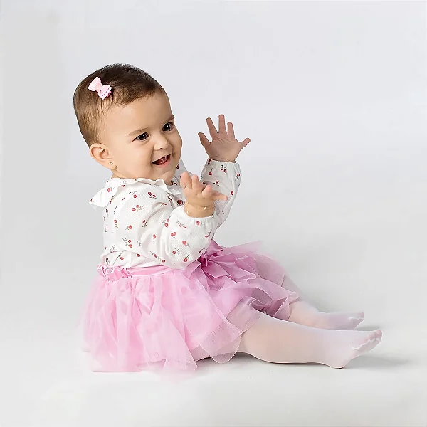 MEIA CALÇA DUCK - FIO 20 BRANCO PP