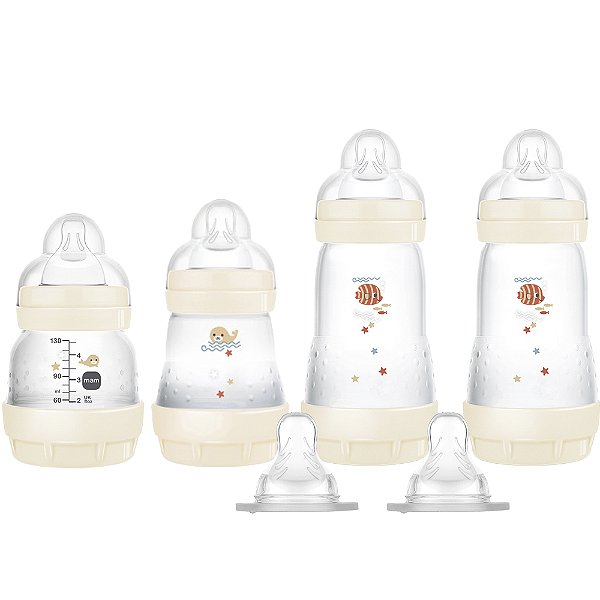 KIT MAMADEIRA MAM EASY START - 6 PEÇAS BRANCO