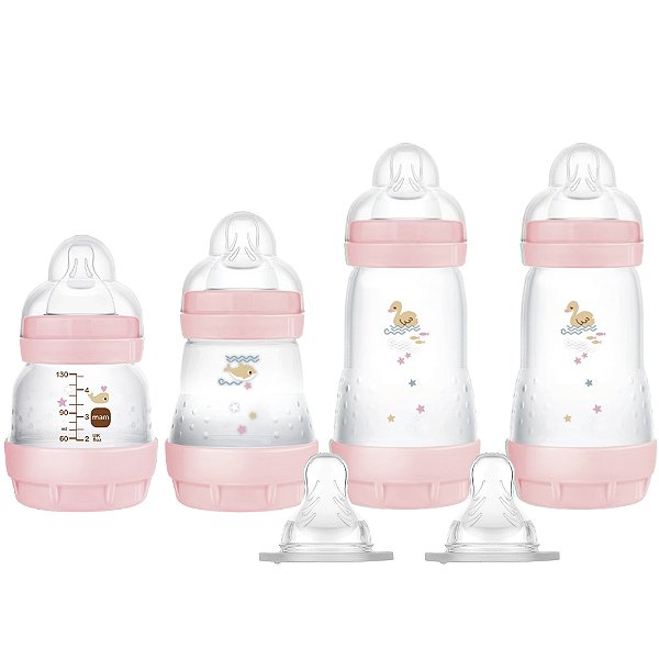 KIT MAMADEIRA MAM EASY START - 6 PEÇAS ROSA