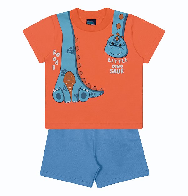 CONJUNTO KIKO E KIKA 14064 LARANJA MEDIO
