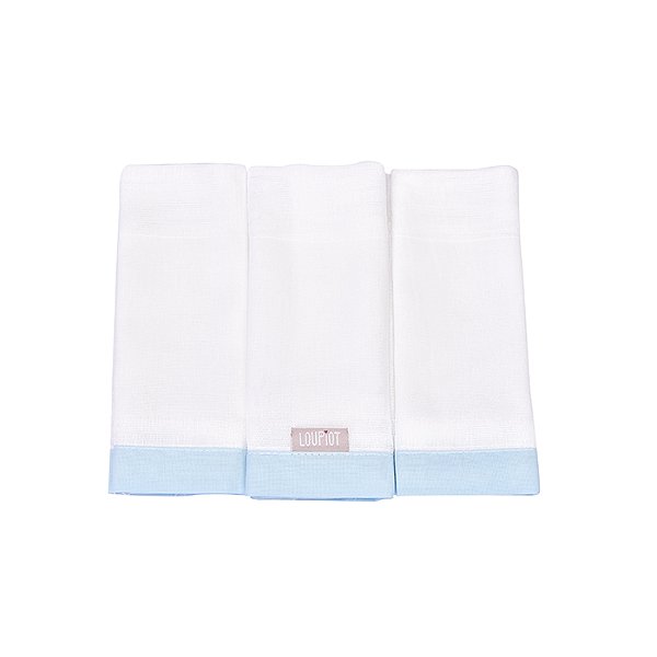 BABETE FRALDA LOUPIOT CORES AZUL BEBE
