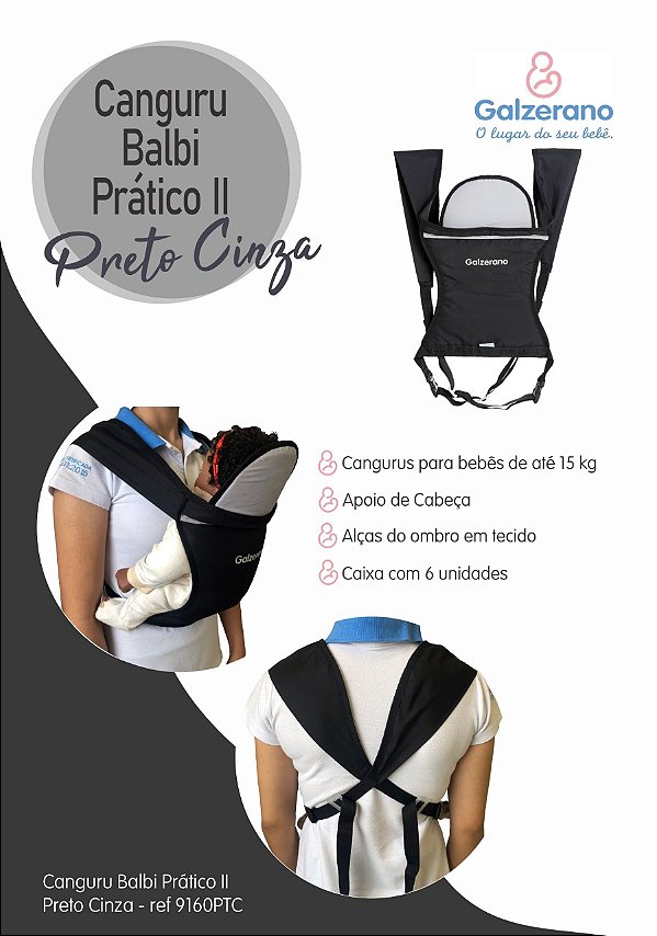 CANGURU GALZERANO BALBI  PRATICO PRETO