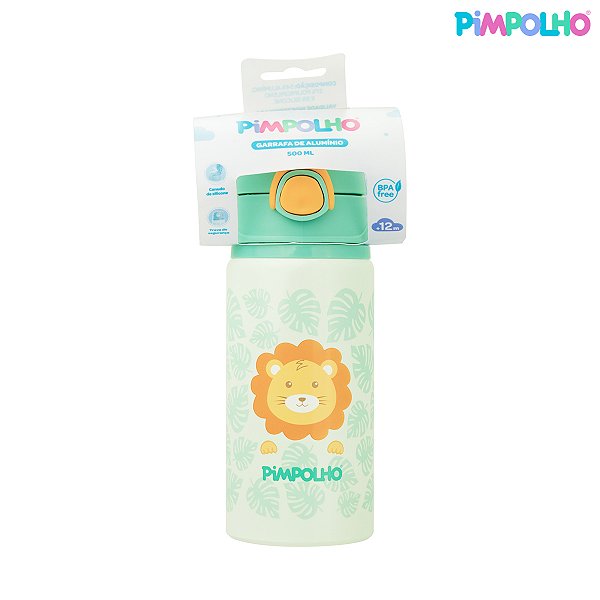 GARRAFA TERMICA PIMPOLHO LEAO VERDE