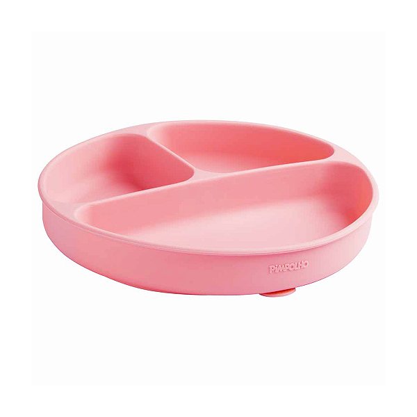 PRATO DIVISORIAS SILICONE PIMPOLHO ROSA