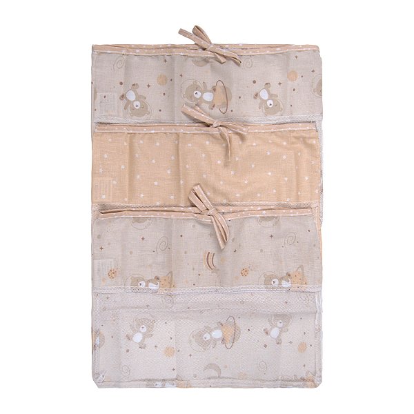 KIT SAQUINHO MATERNIDADE BUBLIM PETIT URSO BEGE