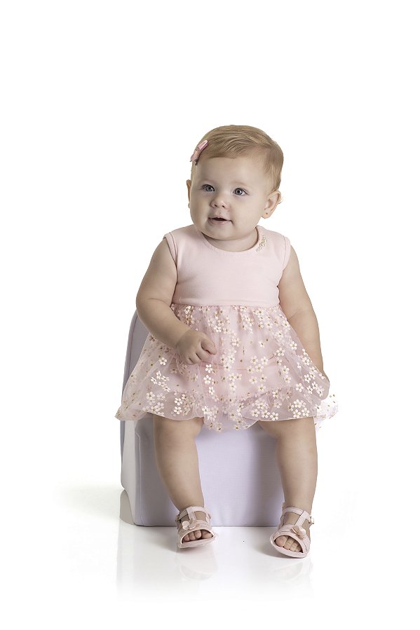 VESTIDO RANDA MUNDU 10225 ROSA GRANDE