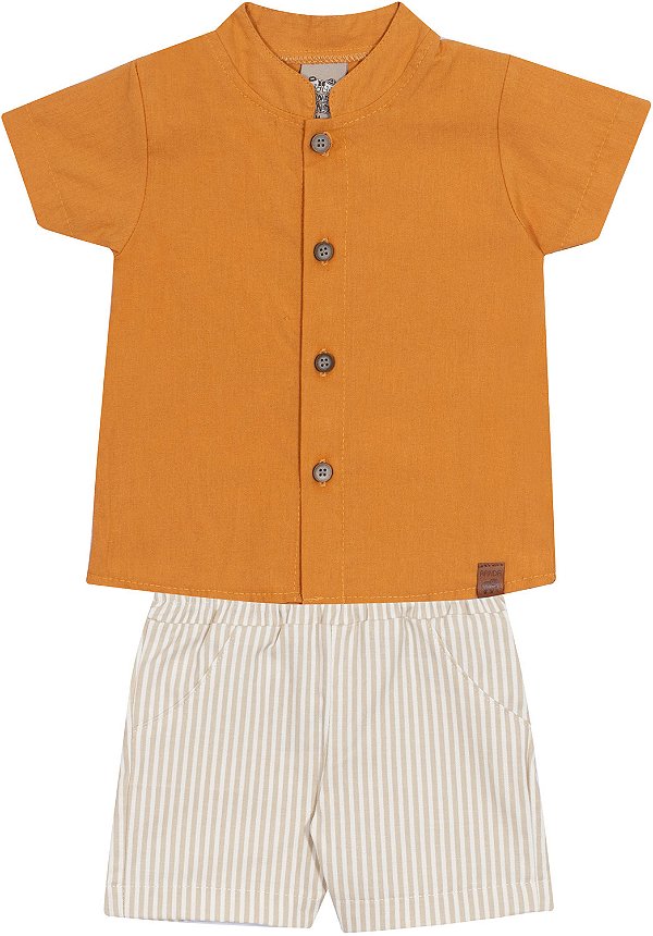 CONJUNTO RANDA MUNDU 10239 MOSTARDA GRANDE