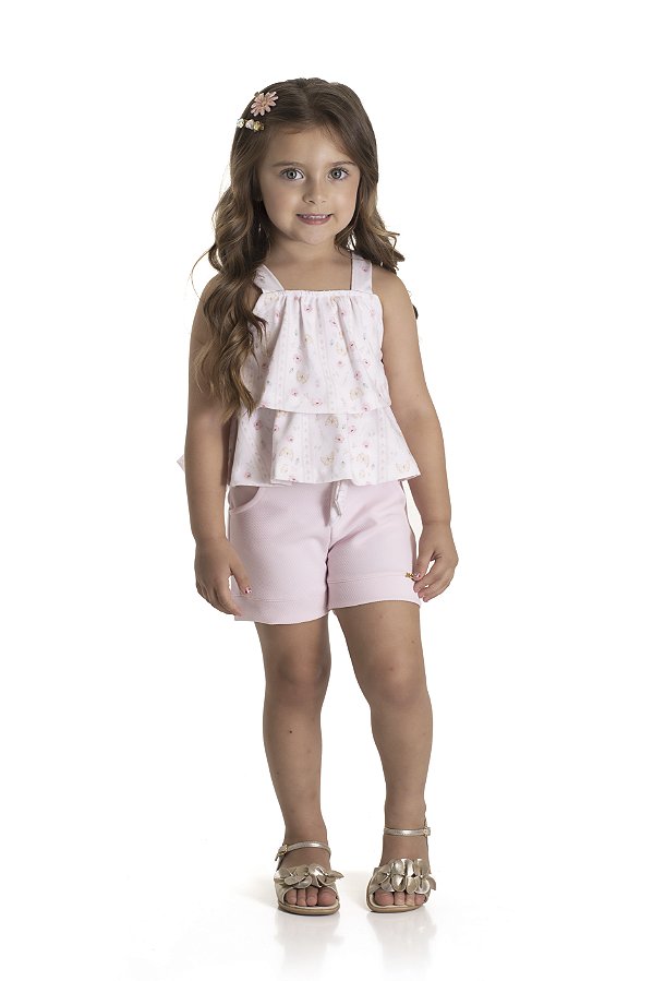 CONJUNTO RANDA MUNDU 10259 ROSA 3 ANOS