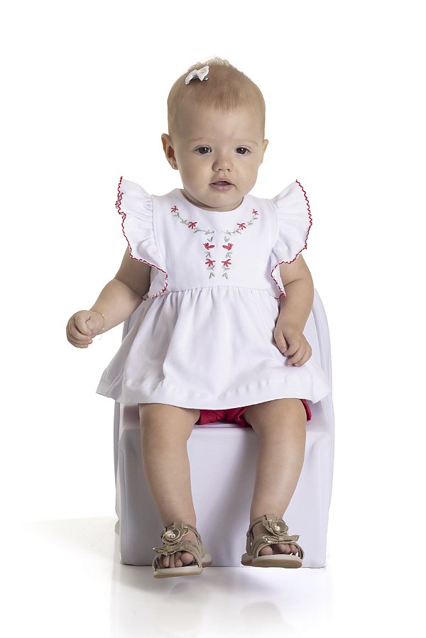 CONJUNTO RANDA MUNDU 10215 VERMELHO PEQUENO