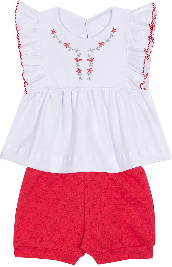 CONJUNTO RANDA MUNDU 10215 VERMELHO GRANDE