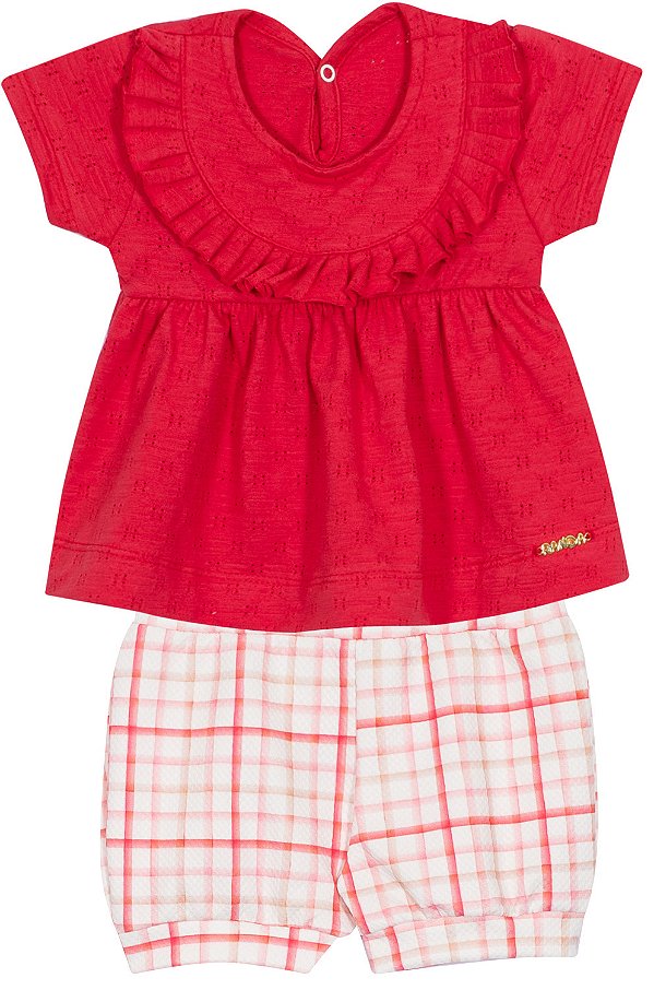 CONJUNTO RANDA MUNDU 10219 CEREJA GRANDE