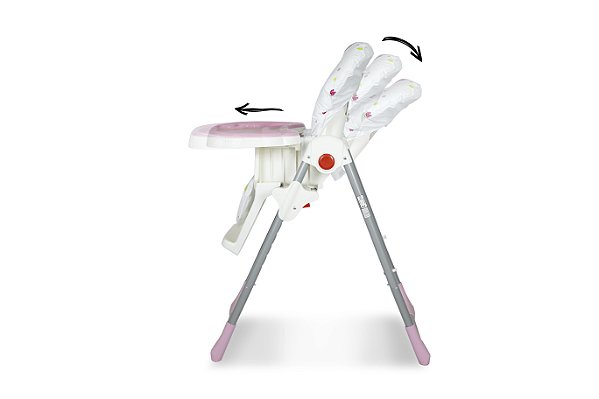 CADEIRA ALIMENTACAO BABY STYLE IMPACTUS PINGOS