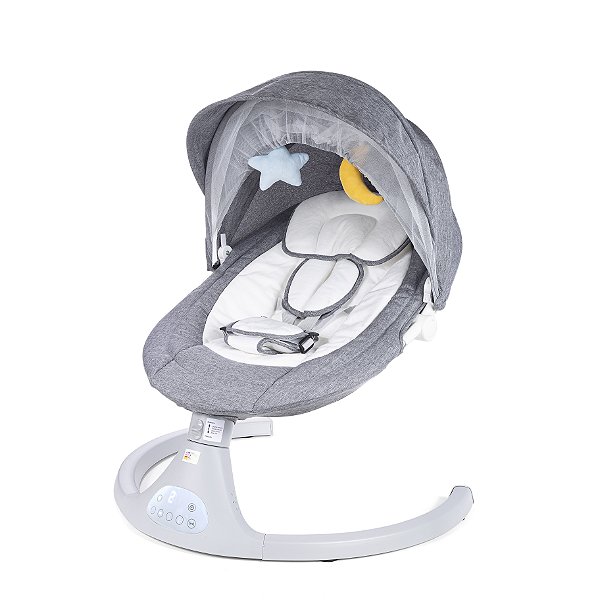 CADEIRA DE DESCANSO BABY STYLE BLISS CINZA