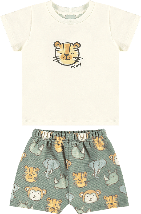 CONJUNTO PULLA BULLA 53664 OFF WHITE MEDIO