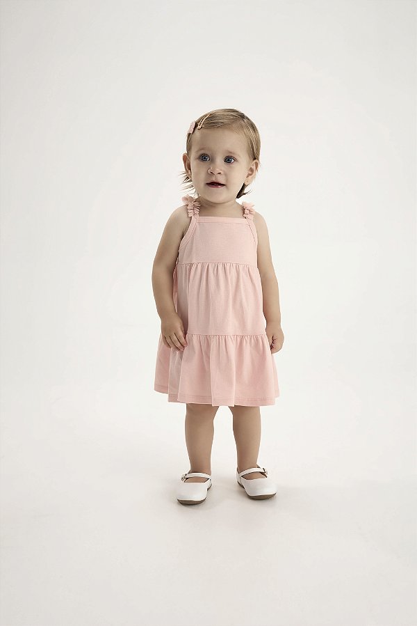 VESTIDO PULLA BULLA 53609 ROSE MEDIO