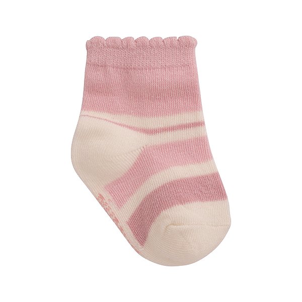 KIT MEIA PIMPOLHO ESTAMPADA MENINA 00 A 15