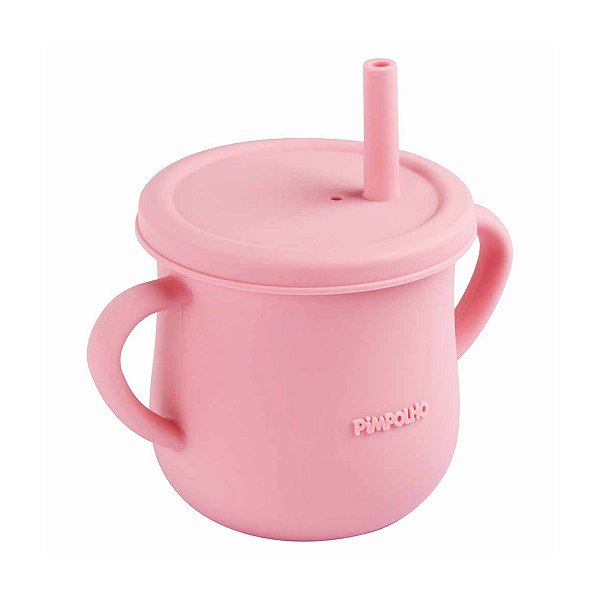 COPO PIMPOLHO SILICONE ROSA