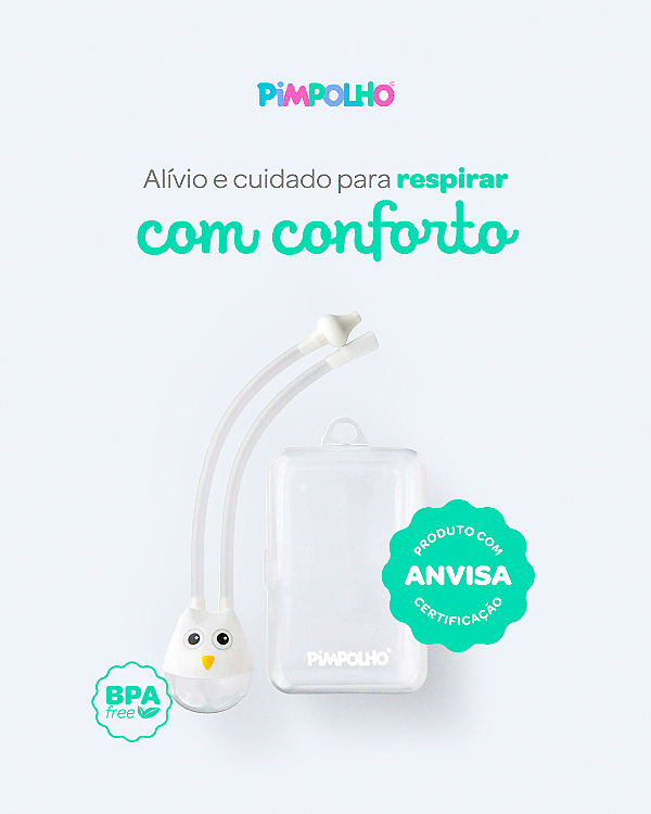 ASPIRADOR NASAL CORUJA PIMPOLHO