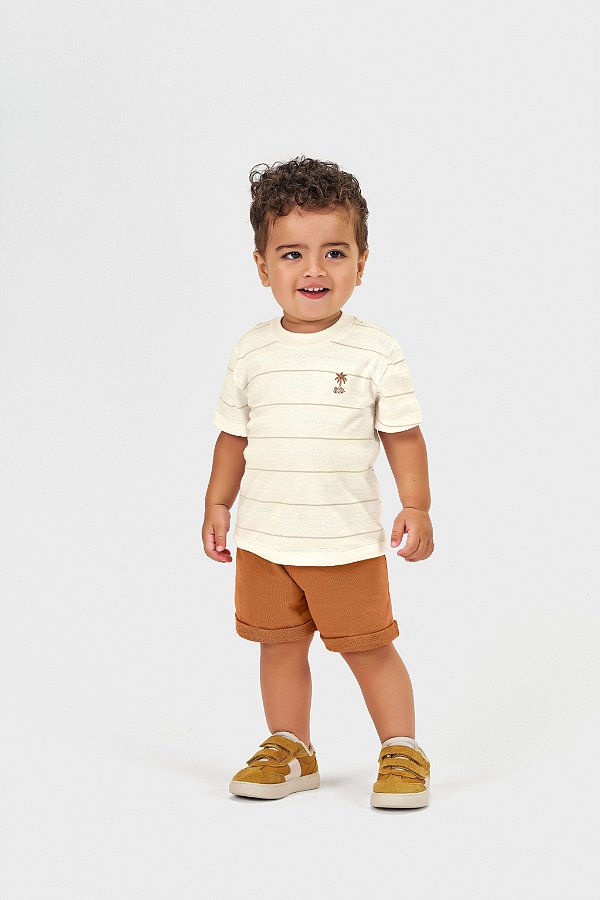 CONJUNTO KIKO E KIKA 14397 OFF WHITE 2 ANOS