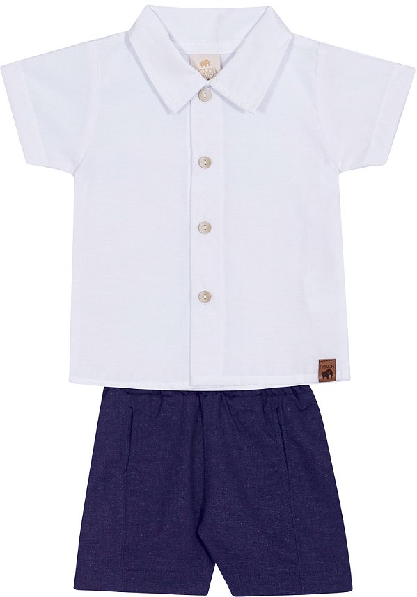 CONJUNTO RANDA MUNDU 10625 BRANCO GRANDE