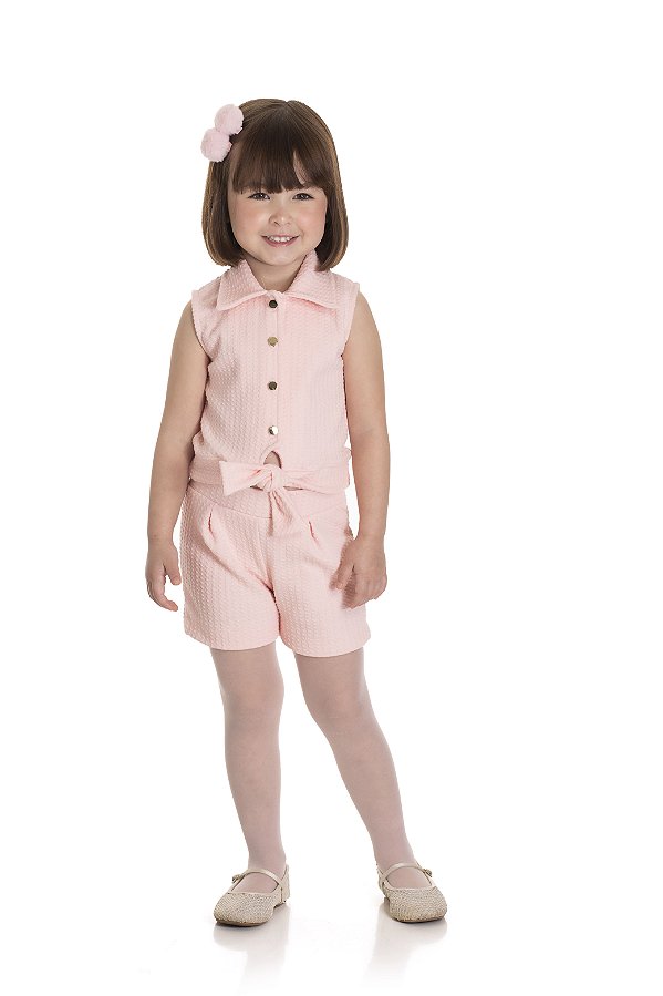 CONJUNTO RANDA MUNDU 10626 ROSA 2 ANOS