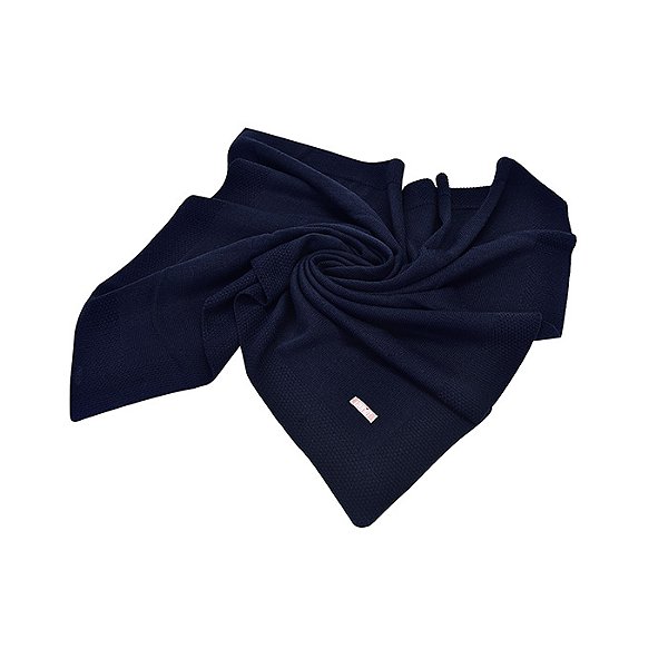 MANTA TRICOT LOUPIOT CORES MARINHO