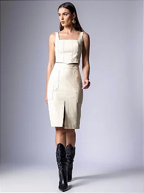 Conjunto em Couro Vegano