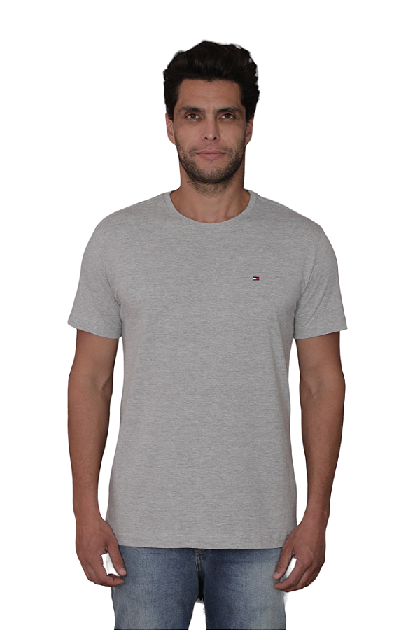 Camiseta Tommy Hilfiger Essential Cotton Masculina - Vermelho