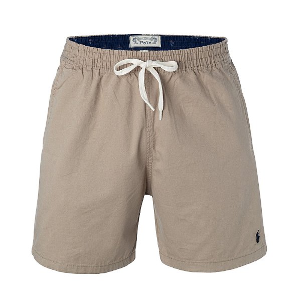 Short Ralph Lauren Masculino Sarja Chino Cor Caqui