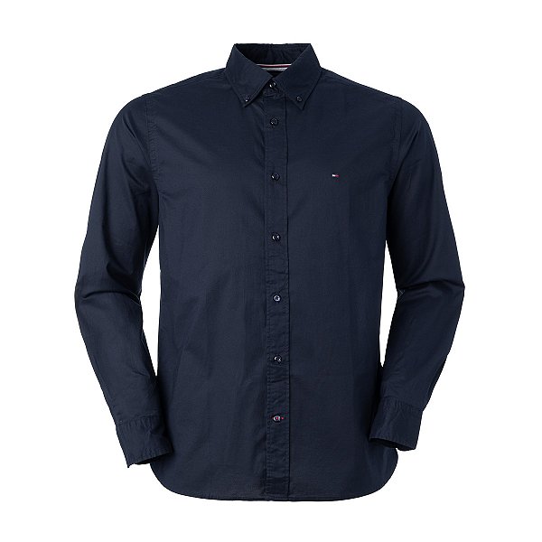 Camisa Tommy Hilfiger Masculina Core Flex Cor Desert