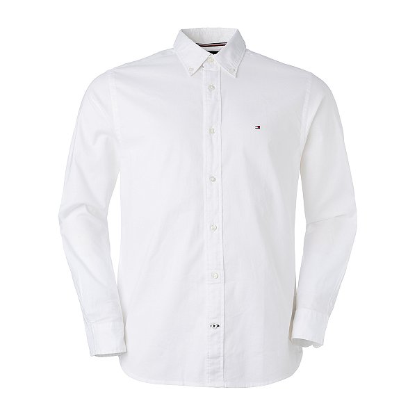 Camisa Tommy Hilfiger Masculina Core 1985  Cor Branca