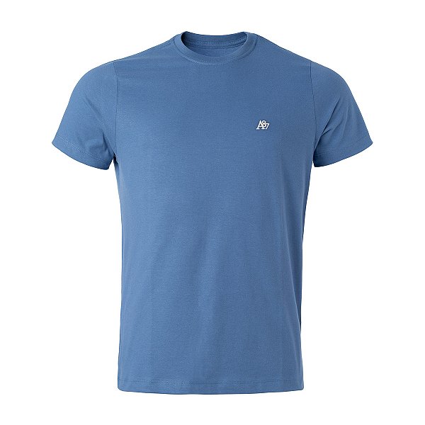 Camiseta Aeropostale Masculina Basica Cor Azul