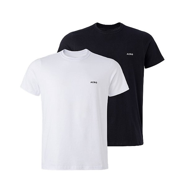 Camiseta Aeropostale Masculina Pack 2 Peças