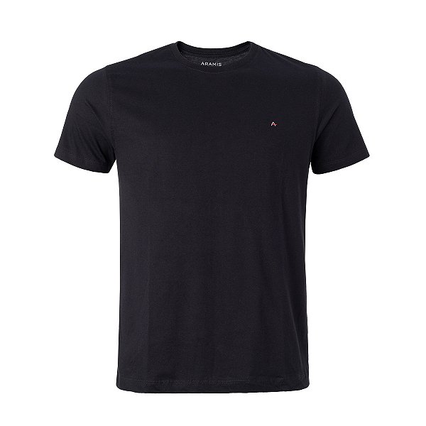 Camiseta Aramis Masculina Basica Cor Preta