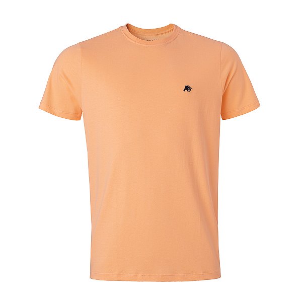 Camiseta Aeropostale Masculina Basica Cor Orange