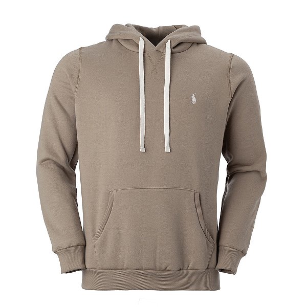 Moletom Polo Ralph Lauren Custom Fit Cor Marrom