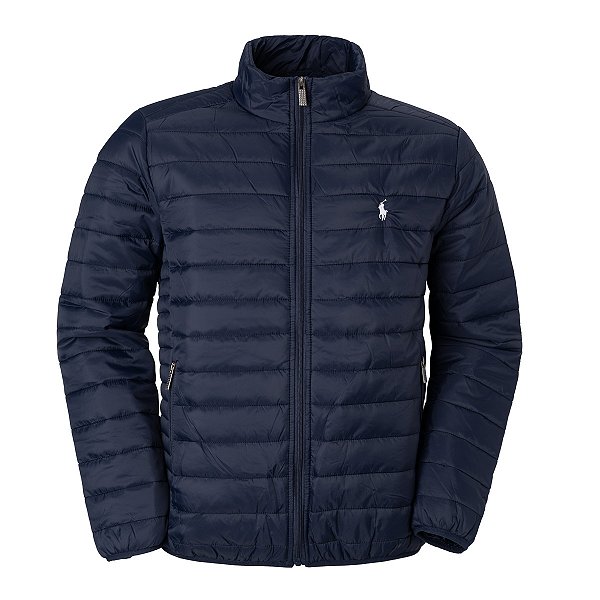 Jaqueta Ralph Lauren Masculina Puffer Acolchoada Cor Marinho
