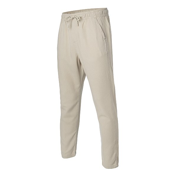 Calça Aeropostale Linho Masculino Cor Cru