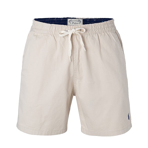 Short Ralph Lauren Masculino Sarja Chino Cor Areia