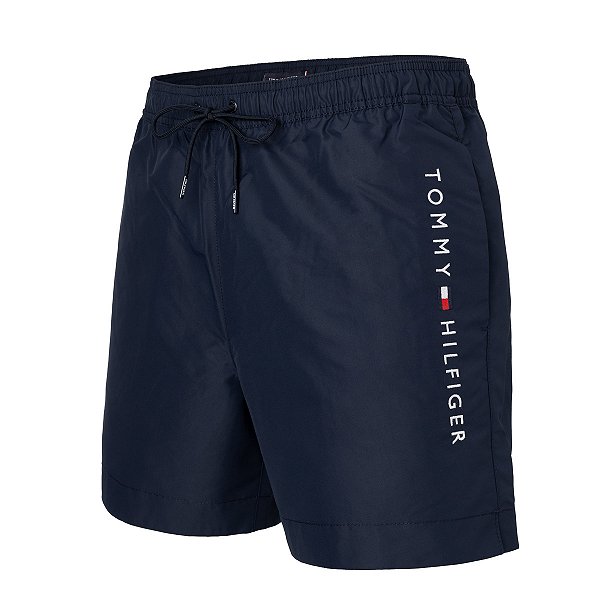 Short Tommy Hilfiger Masculino Drawstring Cor Marinho