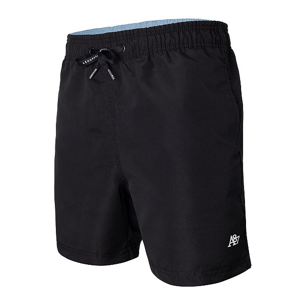 Short Aeropstale Masculino Swimwear Cor Preto