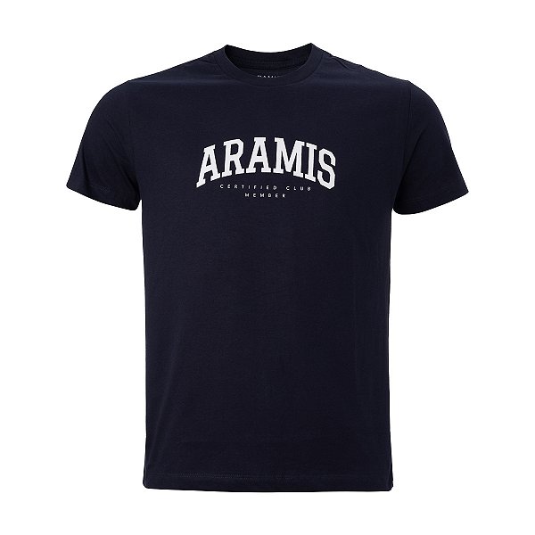 Camiseta Aramis Masculina College Cor Marinho